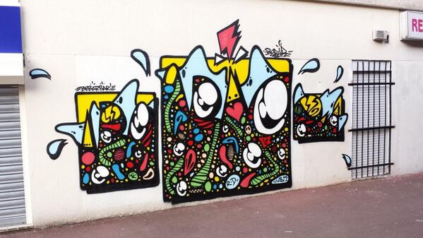 jeanfidu94's tweet image. #bebar #Vitry#streetart #wallart #arturbain #graffiti superbe ! Bravo l'artiste