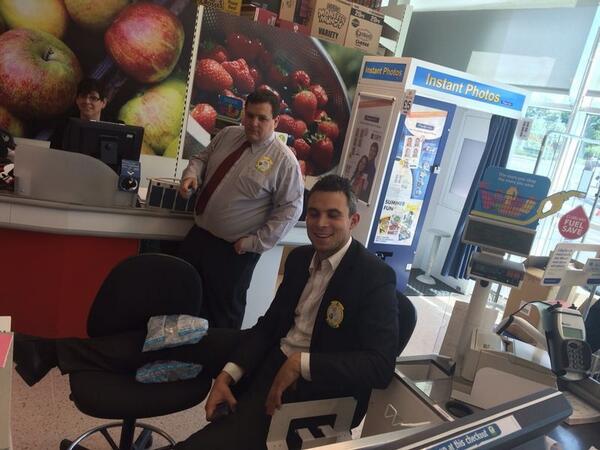 Some solid soldiering on from the stocktake champ... #pullingstrings