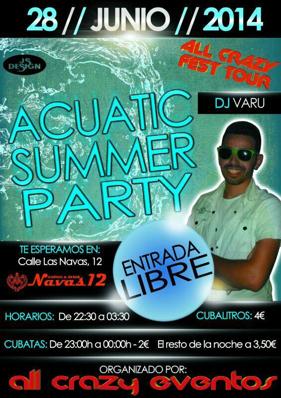 CafePubNavas12's tweet photo. Si no tienes planes es por que no quieress , no te pierdas la fiesta del verano , ven a disfrutar y refrescate!!! http://t.co/8CkMzkgR3u