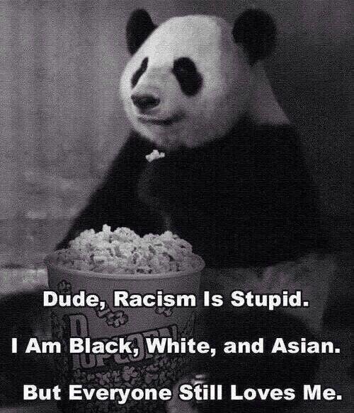 Sam_Barcenas's tweet image. #RacismIsStupid!  xD