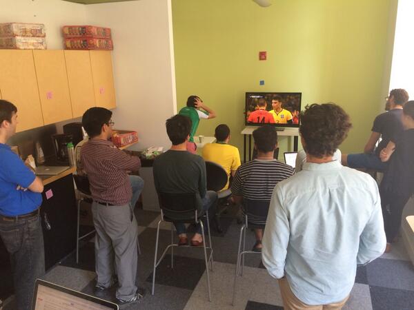 datascifellows's tweet photo. Lots of tension over #MEX-#BRA at DSSG: http://t.co/gnnvheGhHh