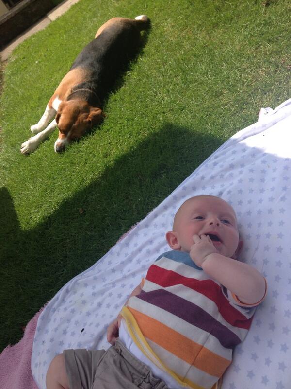 Chilling with my lil bro