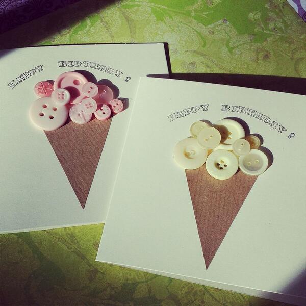 HandmadeByHan's tweet image. Fresh summery cards! #cardmaking #craft