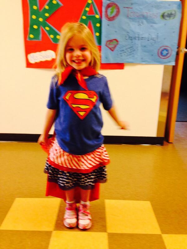 DAVIDCOSMAS's tweet image. Super-hero day at summer camp. Go Super Ashten!