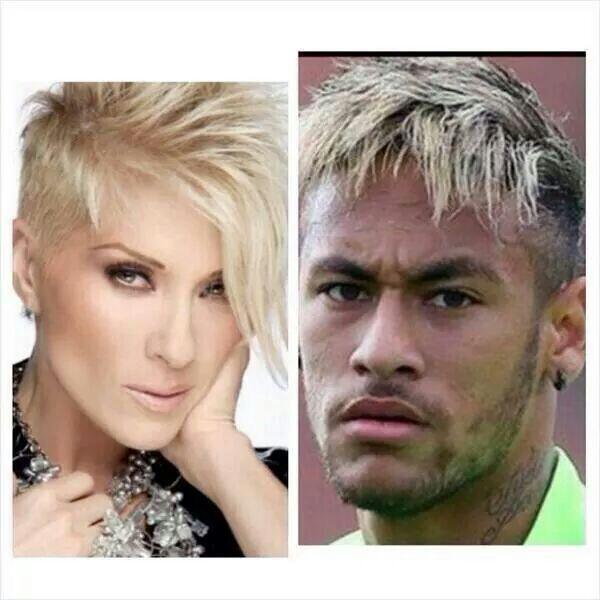 LA_RORRA's tweet photo. Neymar le copió el look a Yuri ... http://t.co/yCgF7g1kcK