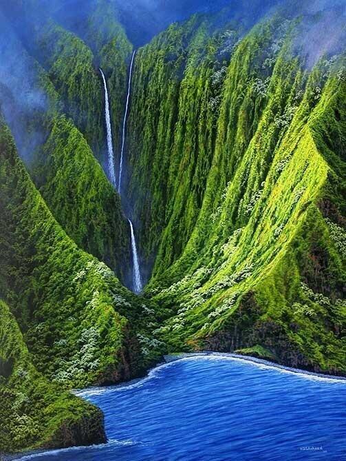 _Paisajes_'s tweet photo. Molokai, Hawaii. Impresionante. http://t.co/V7C6baOvs8