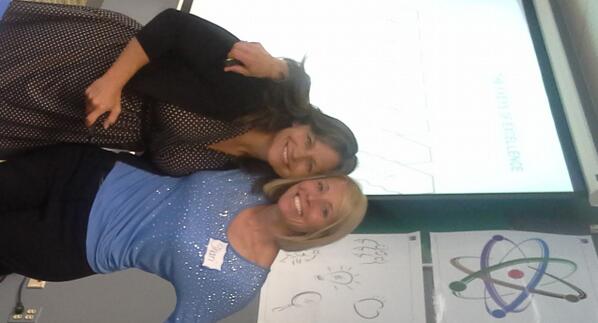 qleducation's tweet image. We &amp;lt;3 Shari and Patti! They&apos;re reunited in Elgin, IL to facilitate #professionaldevelopment  #DevelopmentThatMatters