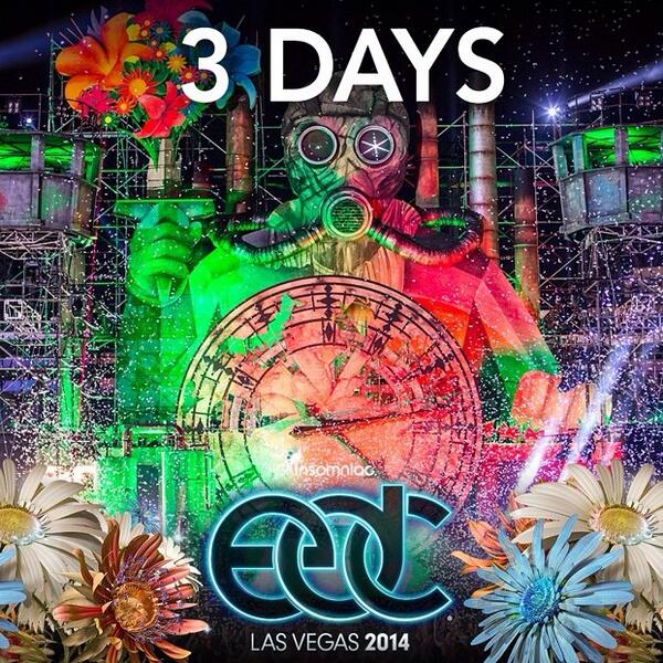 Sólo 3 días más para EDC Las Vegas! Entérate de todo lo que nos tienen preparado aquí: edmlifemx.com/insomniac-se-p…
