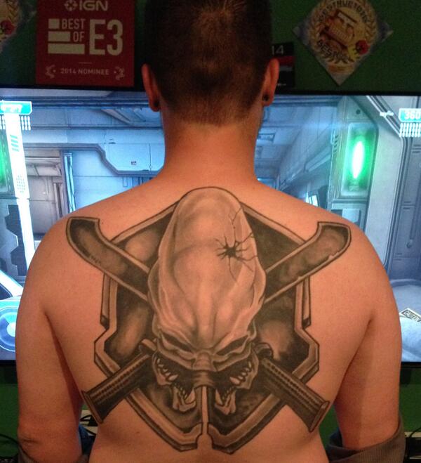 A legendary Xbox tattoo