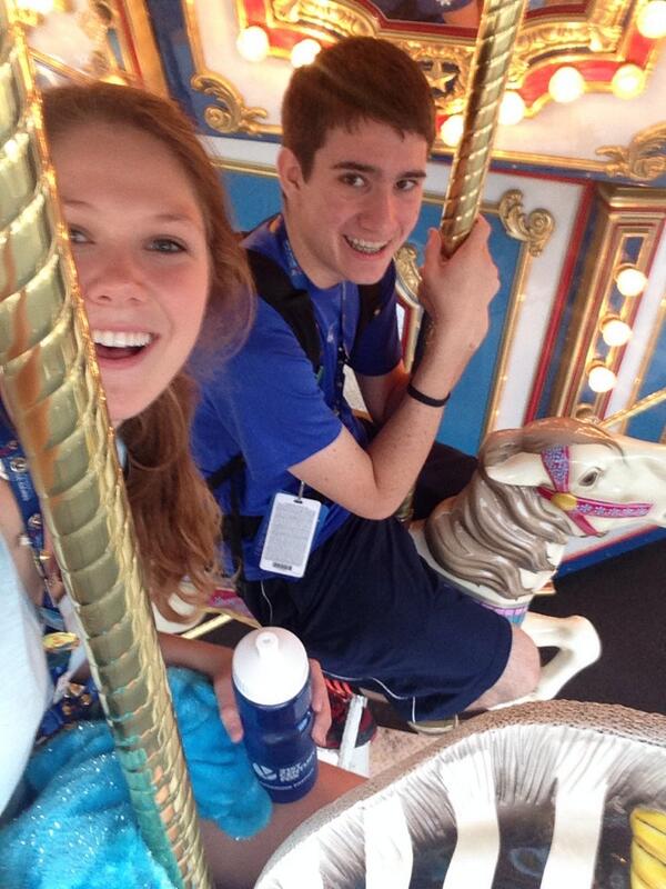 DC_projectunify's tweet image. #Unifiedselfie on the carousel!! Lots of fun at the #2014USAGames