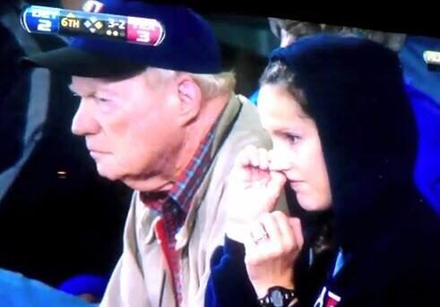 chiggin1's tweet image. RT @mjoven1975: @chiggin1 @athleticsnation @Sniff009 Even the ladies get into the act!  #Rangers #ClassFans