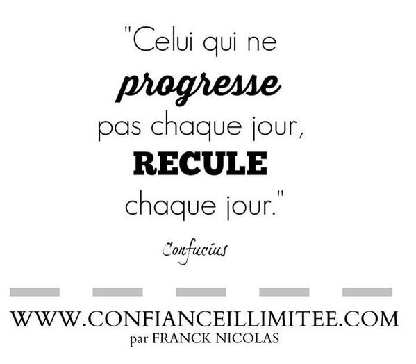 مبدأ إنساني:
من لا يتطور ويتقدم يوميا يتخلف يوميا