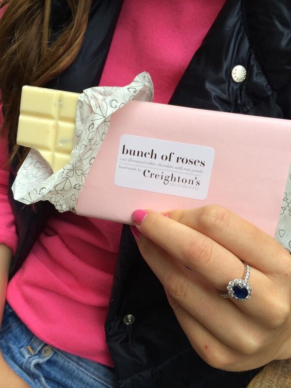 andreaschroder's tweet photo. Chocolate and roses...I'm in heaven. #london #citrusrose http://t.co/bO4SQfuOe6
