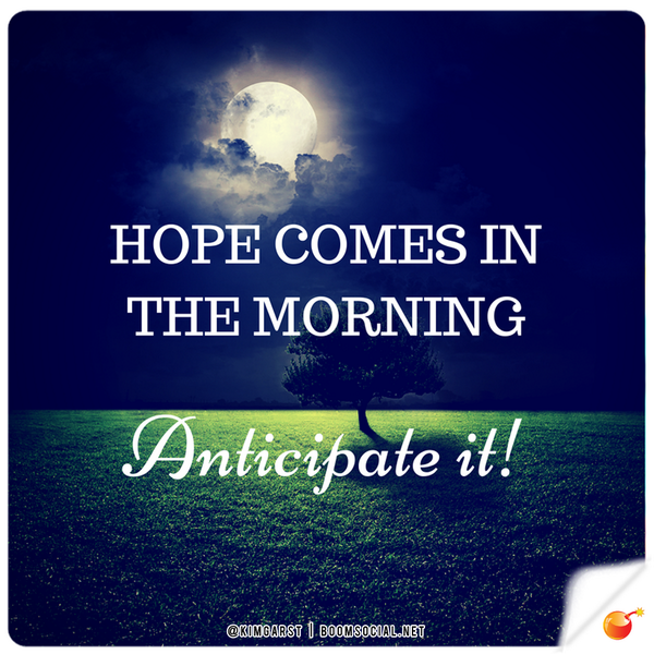 MarciGinger's tweet photo. “@kimgarst: Hope springs eternal...LOOK FORWARD TO IT! http://t.co/EO6H8xRpI4”