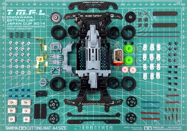 二ツ星駆動力学研究所 所長 所長ジャパンカップセットリスト 初戦はこれでいくぜ Tmfl Mini4wd ミニ四駆 Http T Co Clbdgldqsf