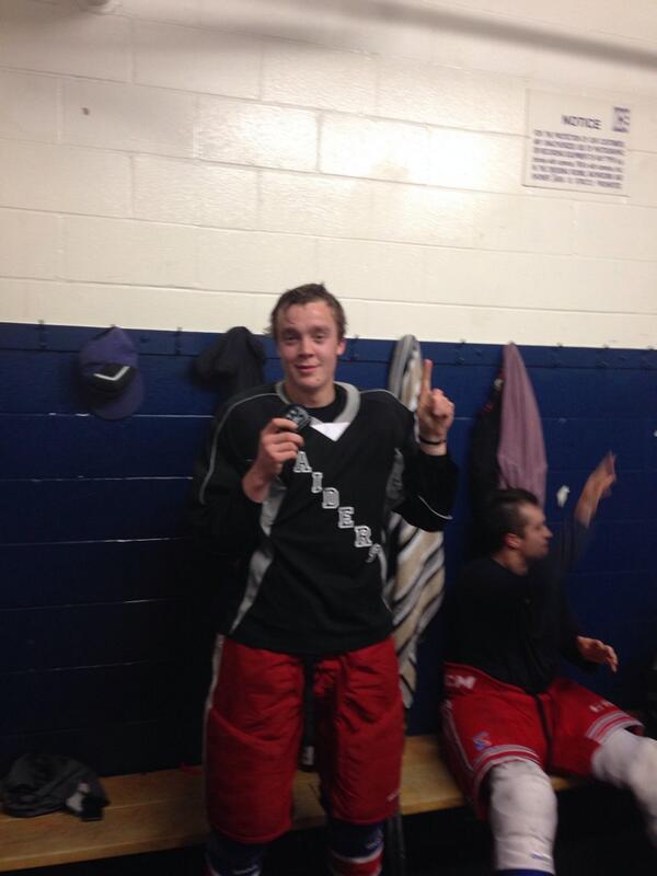 Hammerheads_'s tweet photo. Big win tonight 6-1 for the good guys. Game puck goes out to yours truly @P_Mac_27 http://t.co/SlPuC6pq1X