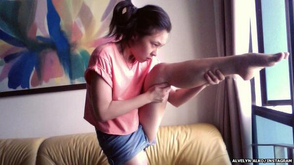 BBCNewsAsia's tweet image. Locked and loaded? How Ai Weiwei started an internet 'leg gun' craze: bbc.in/1ygNDAS via @BBCtrending