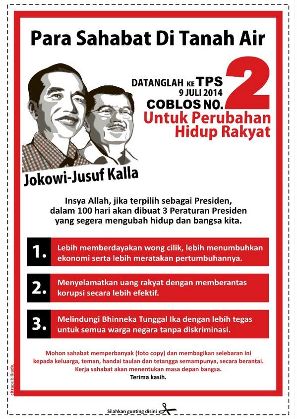 Subiakto's tweet photo. Nih. Buat diehard JKWJK RT @enda Biar ga bosen di Twitter aja --> Print,  Photocopy, Sebarkan. http://t.co/F6aU1yVADD