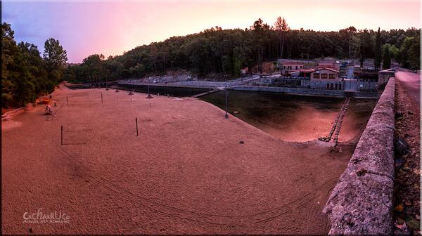 Cacharruco's tweet image. Amanecer en Lago &quot;Alonso Vega&quot; #ellago