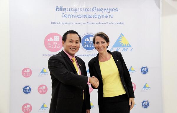 PKMInsurance's tweet image. Access to health&amp;amp;life #microinsurance is now possible in 15 Provinces of #Cambodia thanks to Chamroeun MFI and PKMI