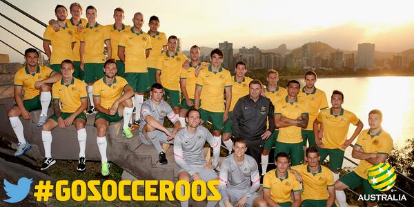 Socceroos's tweet photo. Retweet this photo &amp; we'll tweet you back a personalised version signed by Mile Jedinak #GoSocceroos #AUSNED http://t.co/DazhXS8Dff