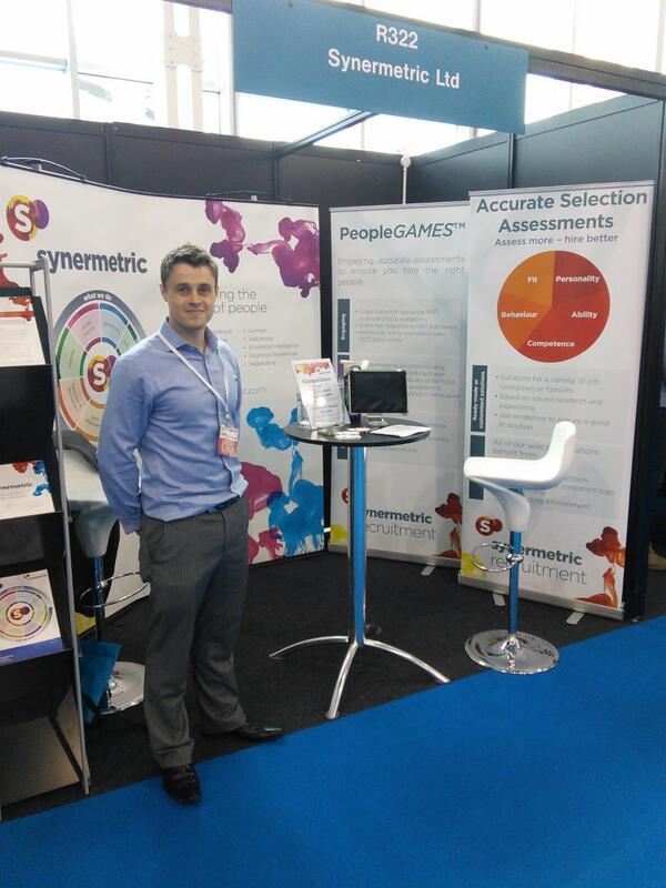 Synermetric's tweet image. Drop by for a chat with @DDaviesSmith at Stand R322 at the @CIPD_Events #recruitment show today and tomorrow #recex14