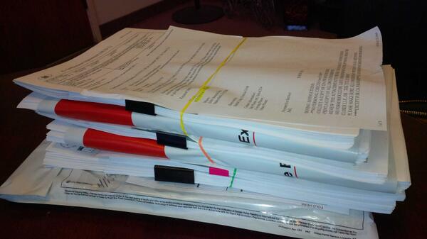 susielanda's tweet image. #loandocs ready