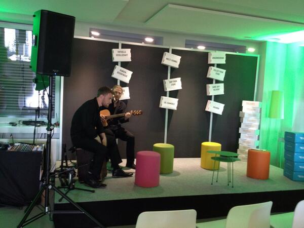 Da ist Musik drin die CXO bei @CommercePlus1