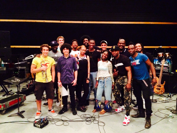 FrankKnuckles's tweet photo. Just wrapped a great performance wit the CAPA kids for @KelloggsUS! #CerealandMilk #TheRoots http://t.co/OCWTVIGQD9