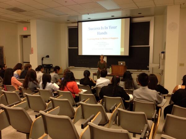 Learning life lessons about how success is in our hands from ovarian cancer survivor, Naomi Whitacre! #sdyla2014