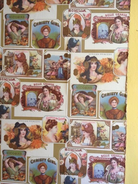 Can anyone shed some light on this wallpaper I found behind a mirror in a 1914 cottage?