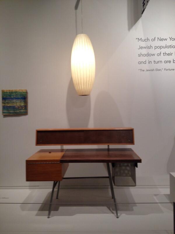 layne_celeste's tweet image. See classic works by George Nelson, Paul Rand and others @Jewseum #DesigningHome #CJM