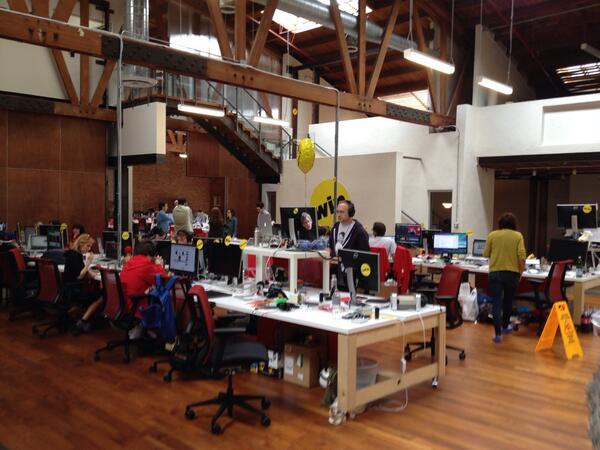 richferguson's tweet image. Chilin in the #buzzfeed offices... Seems like a creative, cool place! @buzzfeed #funinterviews #epicworkspace