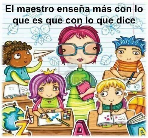 Feliz día a todos esos maestros que han dejado una huella positiva en la vida de muchos