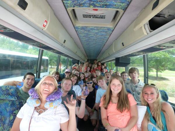 vterrell's tweet image. Awesome #bus12 heading to #thewalk14 @insideoutBB