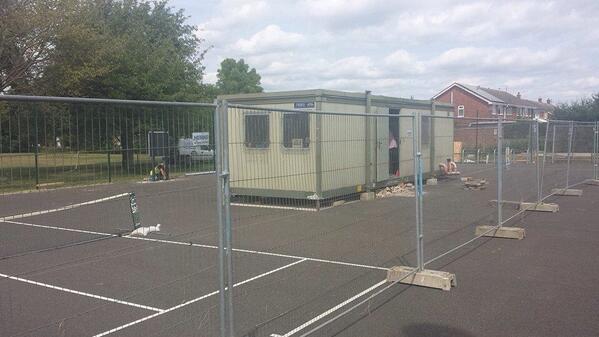 SleaTC's tweet photo. building of our new, permanent clubhouse gets underway! http://t.co/CNYP2GBCms