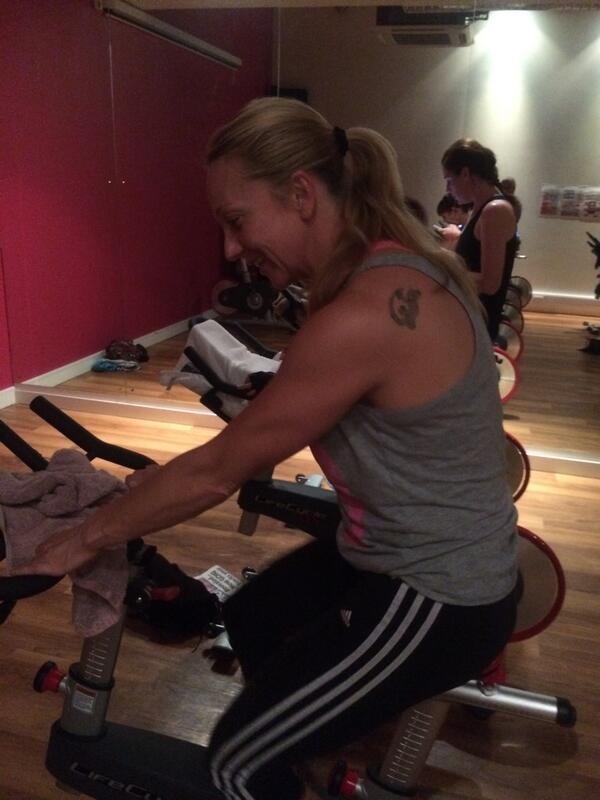 LeahHappyBodies's tweet image. Ready for this spin sanity BOOM 💣killer class #prepostworkout #shakes #manchester