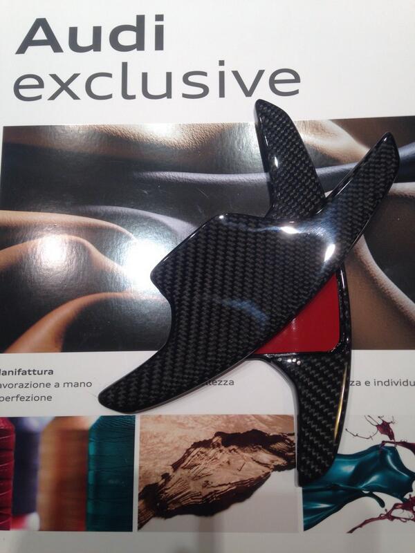 Dominotec's tweet image. Carbon fiber s tronic Audi