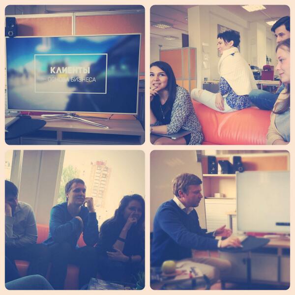 2 weeks before the #release of the new concept of #Cloud solution: #FreshOffice's daily meetings