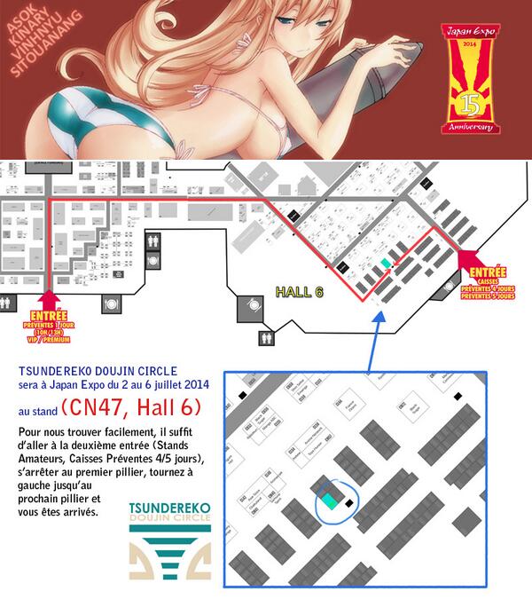 I will be at Japan Expo: booth CN47, Hall 6 with 2 new books. 