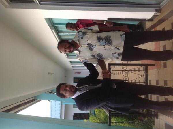 AnthonyLECREN's tweet photo. Rencontre ce matin avec le ministre de l'intérieur du Vanuatu, M. Charlot SAWAI http://t.co/3Mei2yD7Nq