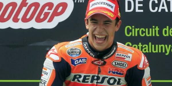 teledeporte's tweet photo. Márquez: 'No corro para batir récords sino para divertirme y ganar títulos' http://t.co/Hi7WX850GD http://t.co/PpcGhB36Um