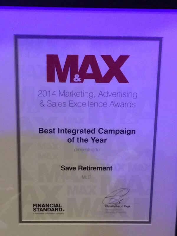 MLC_Australia's tweet photo. This one's going straight to the pool room! #SaveRetirement :) #FS_Max @FinStd http://t.co/JP2pF9mCA7