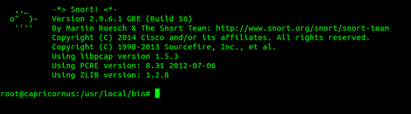 xPosted's tweet photo. Just finish compiling  SNORT. Did not know that dependency problems can be so annoying. http://t.co/SKTnwh6PLh