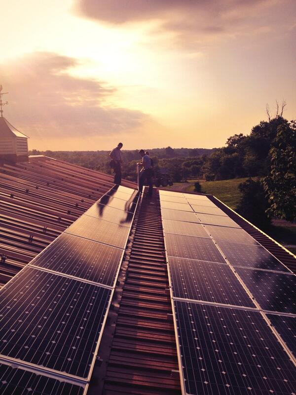 iSolarSolution's tweet image. The sun is up,  and so are we