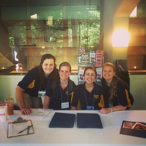 BUWheelock's tweet photo. Good morning and welcome to #WheelockFYI from our student orientation staff! #orientatio... http://t.co/O6y4XZKVav http://t.co/kIp2UBhIcL