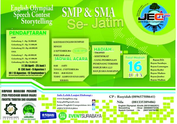 jadwal event tweet media