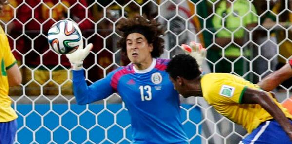 sportingnews's tweet photo. Tuesday at the #WorldCup belonged to #MEX keeper Guillermo Ochoa - http://t.co/g4PuEQJFxi http://t.co/OWnmXGfcR3