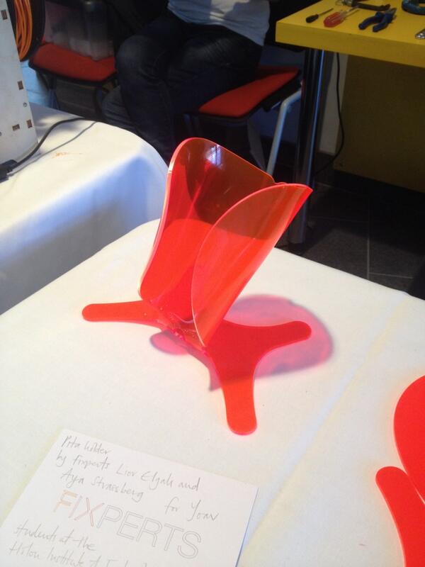 HFCresswell's tweet image. We replicated Yoav's Pita Holder, see the FixFilm: vimeo.com/m/83916509 #fixhub #BIG2014 @edgehill sharing fixes :)