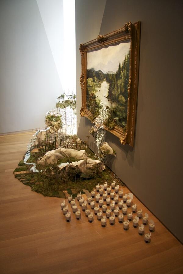 Quand la peinture s’évade de son cadre bit.ly/1l2CzSq